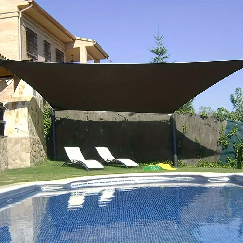 All-Weather Leaf Net Pool Cover - Uv & Scratch Resistant, Fits Above & Underground Pools, Includes Multiple Components