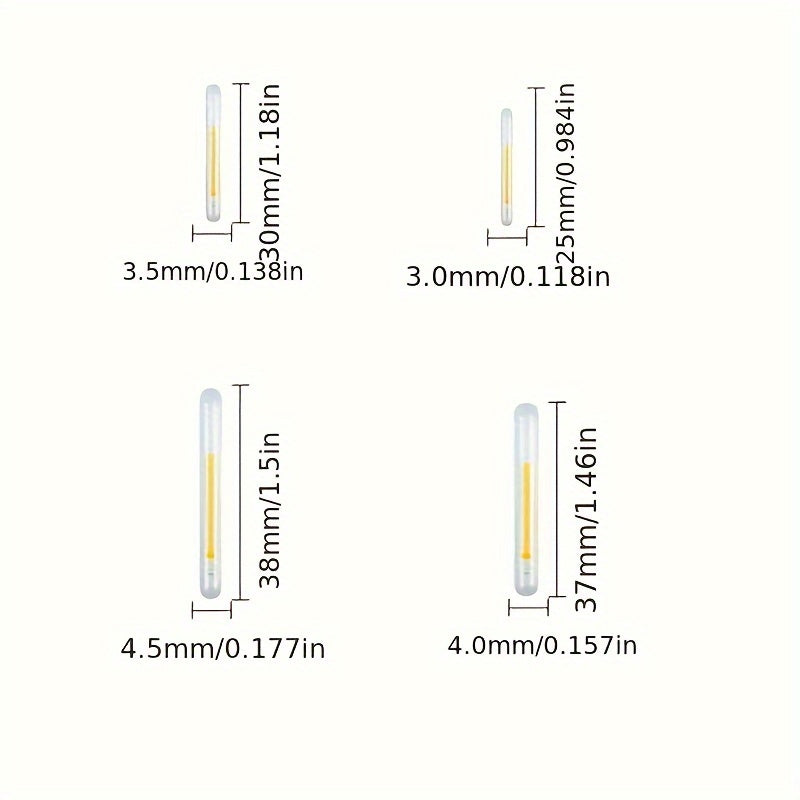 100pcs Glow-in-the-Dark Fishing Kit - Illuminates in the Dark for Enhanced Visibility, Boosts Catch Rate, and Enhances Fishing Experience - Complete Fishing Kit with Rod and Accessories for Extended Use