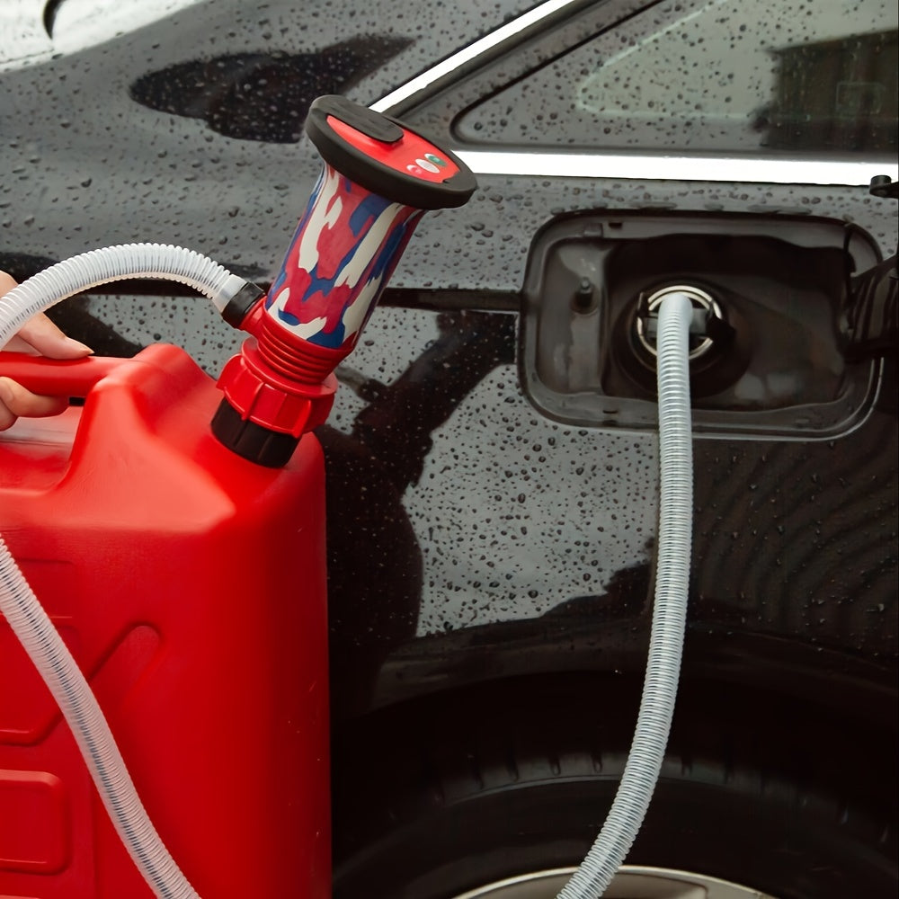 S&L-Winyer Fuel Wizard Automatic Transfer Pump - Effortless, Portable & Smart Auto On/Off - Hassle-Free AA Battery Power (Battery Not Included)