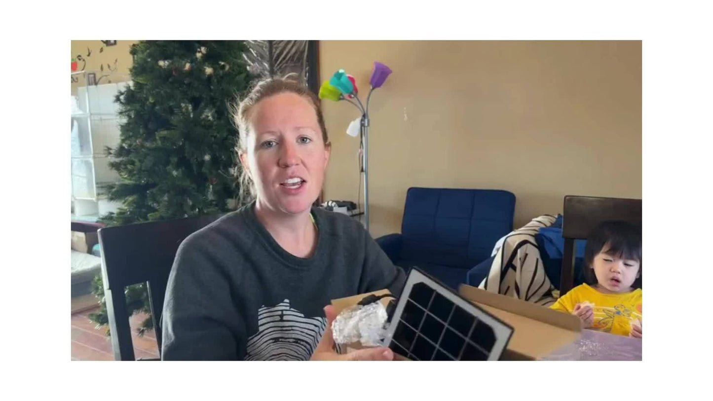 1 Pack Solar Pendant Light - 244 LED High-Intensity, Waterproof & Remote Controlled - Ultimate Outdoor Lighting for Sheds, Camping, Gazebo, Patio, Tent - Energy-Saving & All-Round Glow