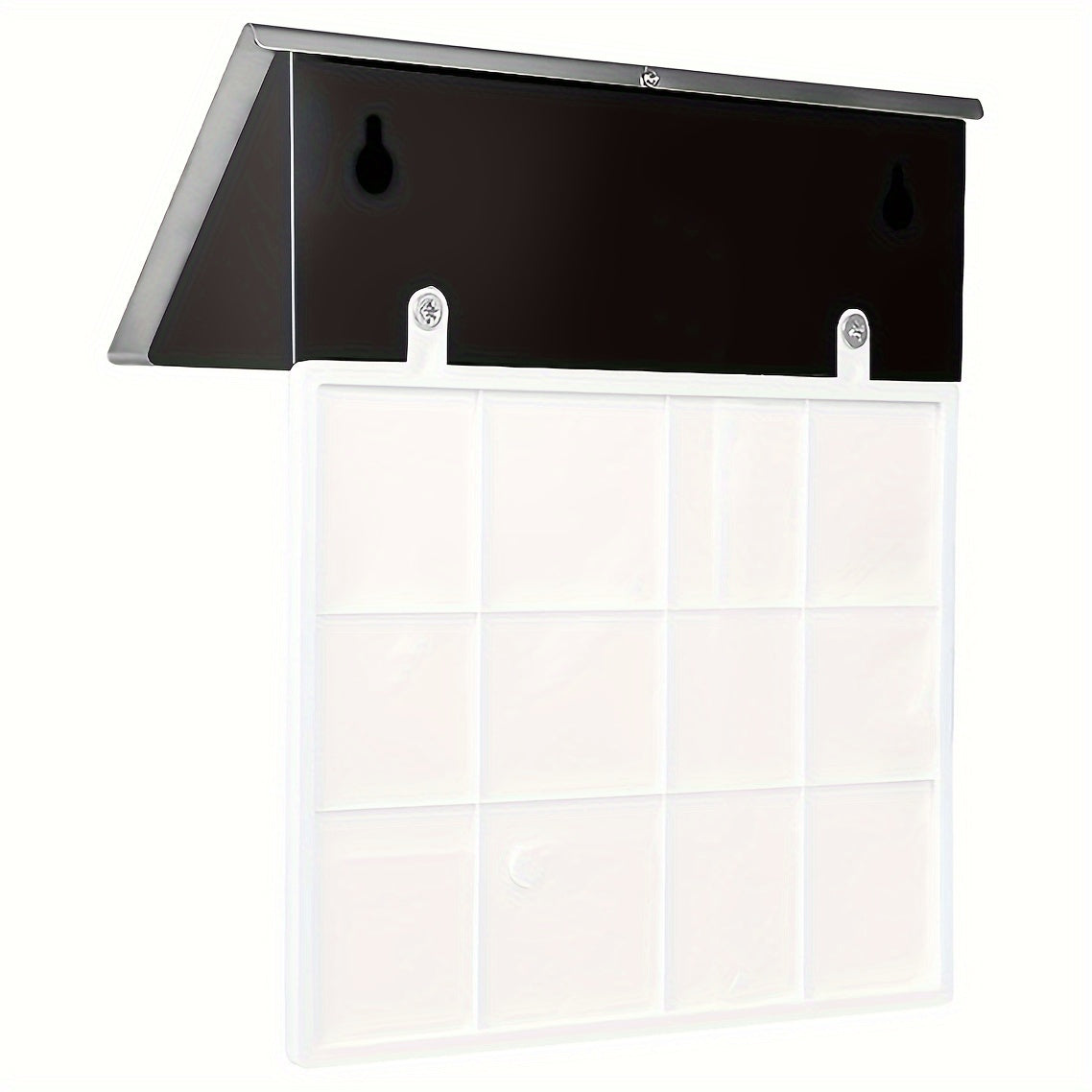 1 Pack 4LED Solar Powered Stainless Steel Sconce House Number Sign - Energy Efficient, Touch Control, Detachable, and Wireless - Perfect for Homes, Gardens, Streets, and Yards with Installation Hardware Included