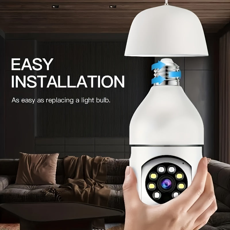 New HD 1080P 2.4Ghz Wifi E27 Light Bulb IP Camera Smart Home Security Video Surveillance Network