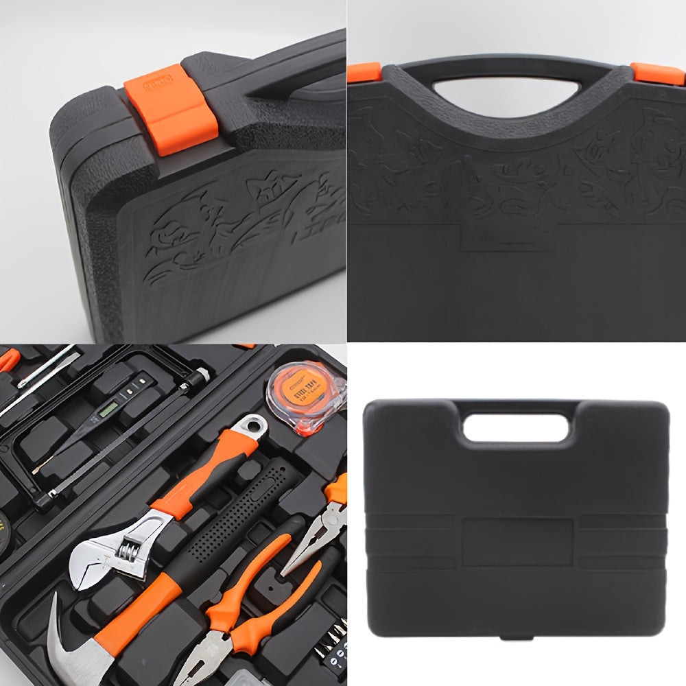 15pc/23pc H4001A Premium DIY Repair Tool Kit - High-Performance, Rust-Resistant, Versatile for Everyday Home Decoration Needs - Comprehensive Toolbox Set