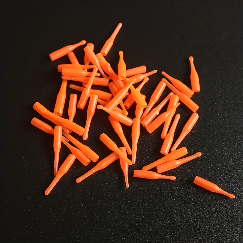 100pcs Glow-in-the-Dark Fishing Kit - Illuminates in the Dark for Enhanced Visibility, Boosts Catch Rate, and Enhances Fishing Experience - Complete Fishing Kit with Rod and Accessories for Extended Use