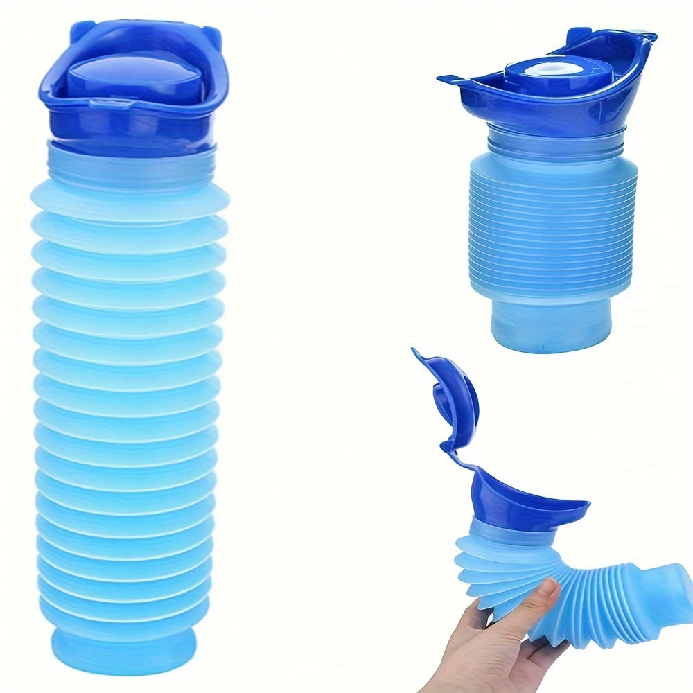 1pc Collapsible Portable Travel Urinal For Men, Women, And Children - Reusable Urinal For Camping And Long Trips