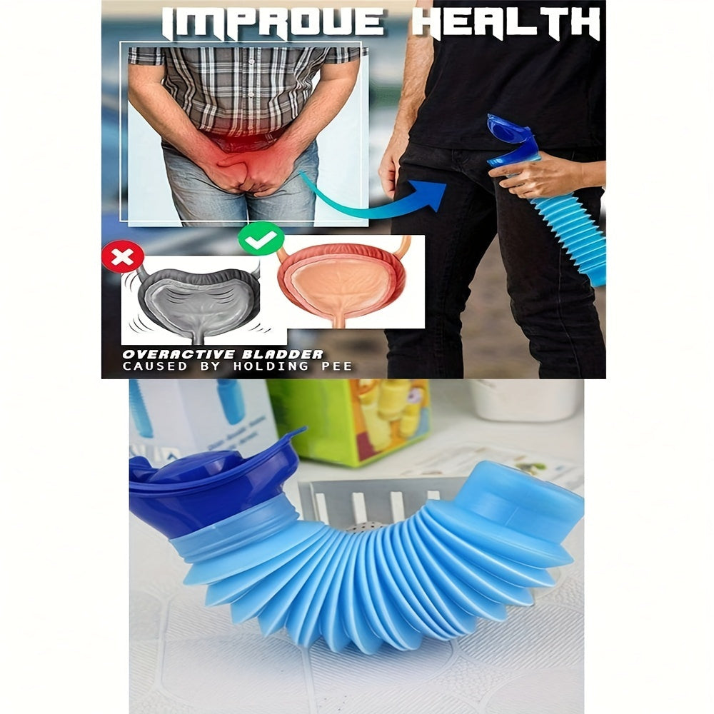 1pc Collapsible Portable Travel Urinal For Men, Women, And Children - Reusable Urinal For Camping And Long Trips