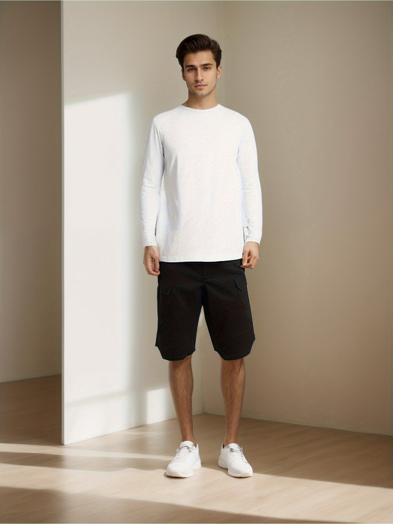 Tactical Cargo Workout Shorts for Men Outdoor Hiking Fishing Combat Casual Work Short Multi Pockets Lightweight Quick Dry Breathable Cargo Shorts