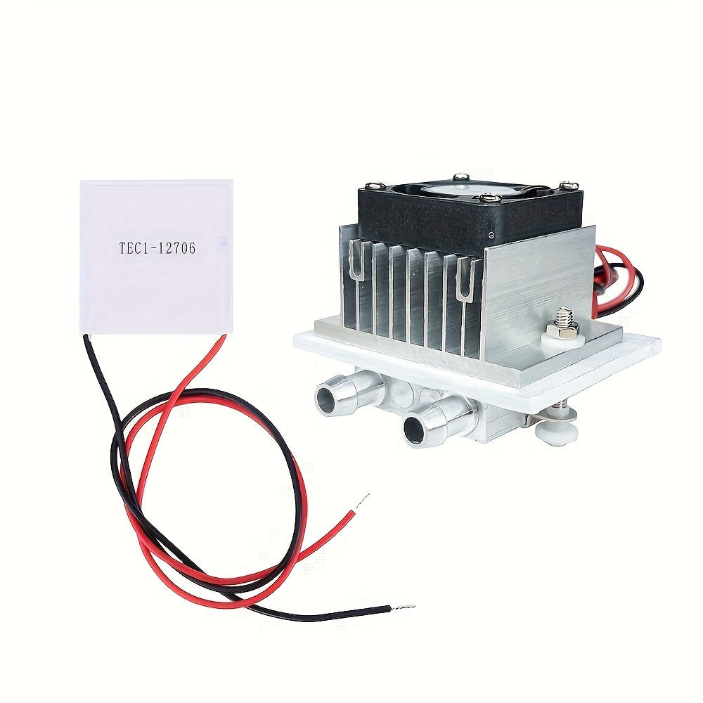 1 Set, Ultimate 12V DC Water Cooling System Kit - High-Performance Diaphragm Pump & 1m Tube Included - All-In-One Efficiency Solution for Seamless Cooling