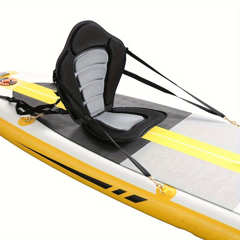Luxury Inflatable Kayak Seat Backrest - Universal Fit, Adjustable, Comfortable, Oxford Cloth Construction, Durable, Portable, and Easy to Install - Perfect for Kayak Surfing Board Enthusiasts