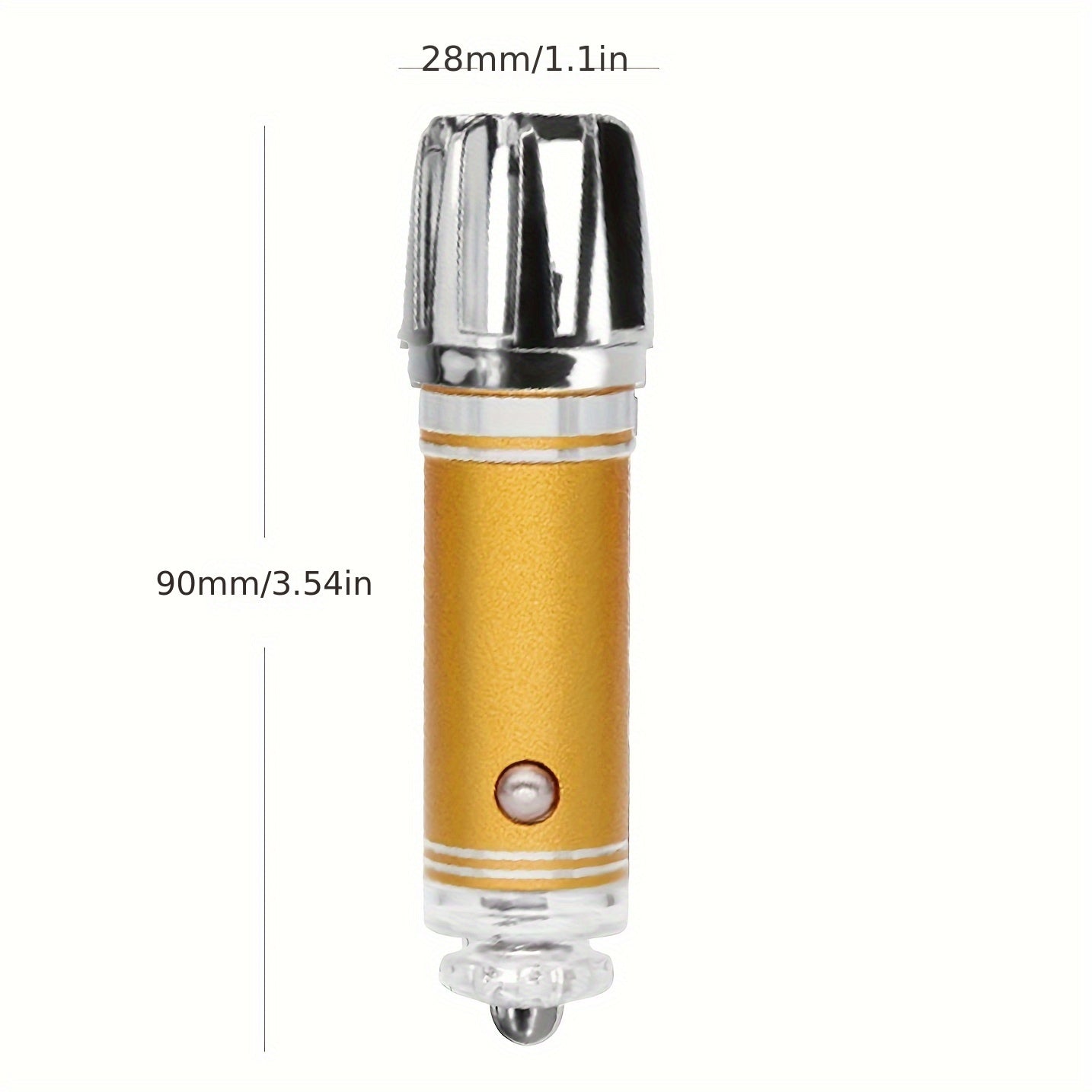 Mini Car Air Purifier Ionizer, 12V Plug In Car Air Freshener To Remove Smoke Smell, PM2.5, Pollen, Bacteria, To Reduce Bad Odors, RV Auto Decoration Gift, Car Interior Accessory