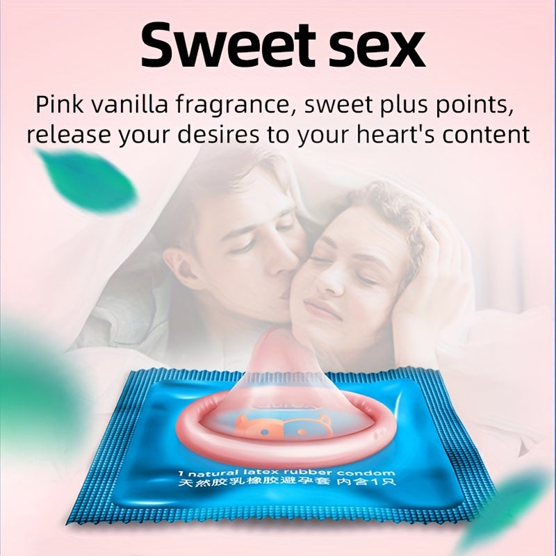 3pcs Durex Condom Bold Love Natural Rubber Condom Quality Assurance Genuine Safety Male Condom Contraceptive Nominal Width 52mm Vanilla Flavor