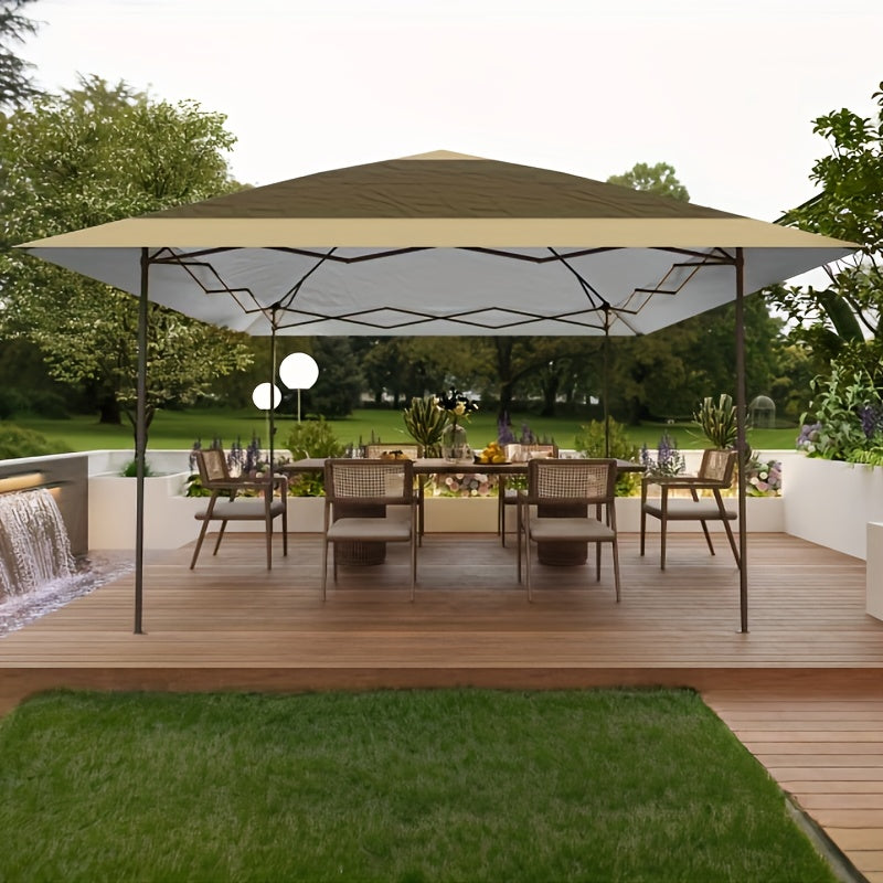 12 x 12 Deluxe Outdoor Gazebo - Sturdy Heavy Duty Construction, Weather-Resistant Double Roof, Insect-Repellent Netting, Elegant Curtains, and Spacious Patio Canopy - Perfect for Deck, Backyard, Garden, and Lawn Settings