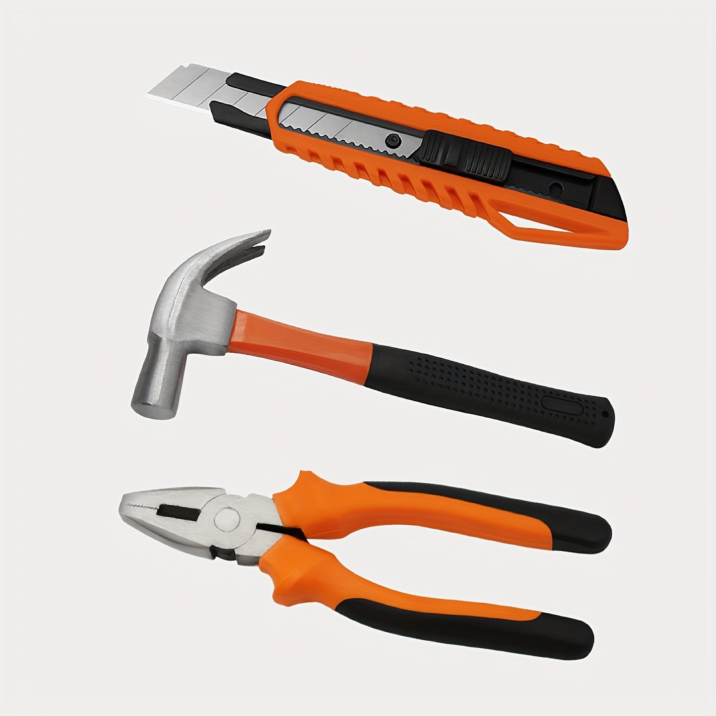 15pc/23pc H4001A Premium DIY Repair Tool Kit - High-Performance, Rust-Resistant, Versatile for Everyday Home Decoration Needs - Comprehensive Toolbox Set