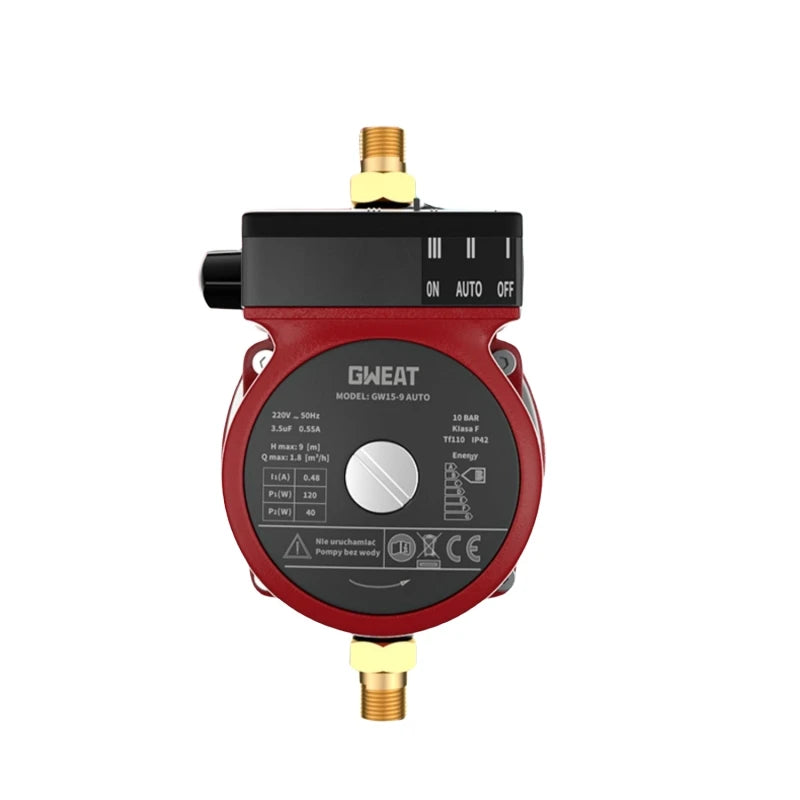 GW15/120 150w Household mini circulation pump home washer water pressure automatic booster pumps for Heating System