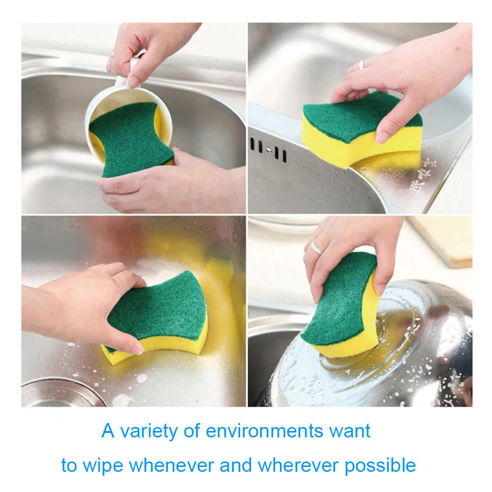 Dishwashing Sponge Kitchen Nano Emery Magic Clean