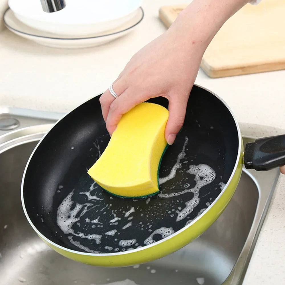Dishwashing Sponge Kitchen Nano Emery Magic Clean