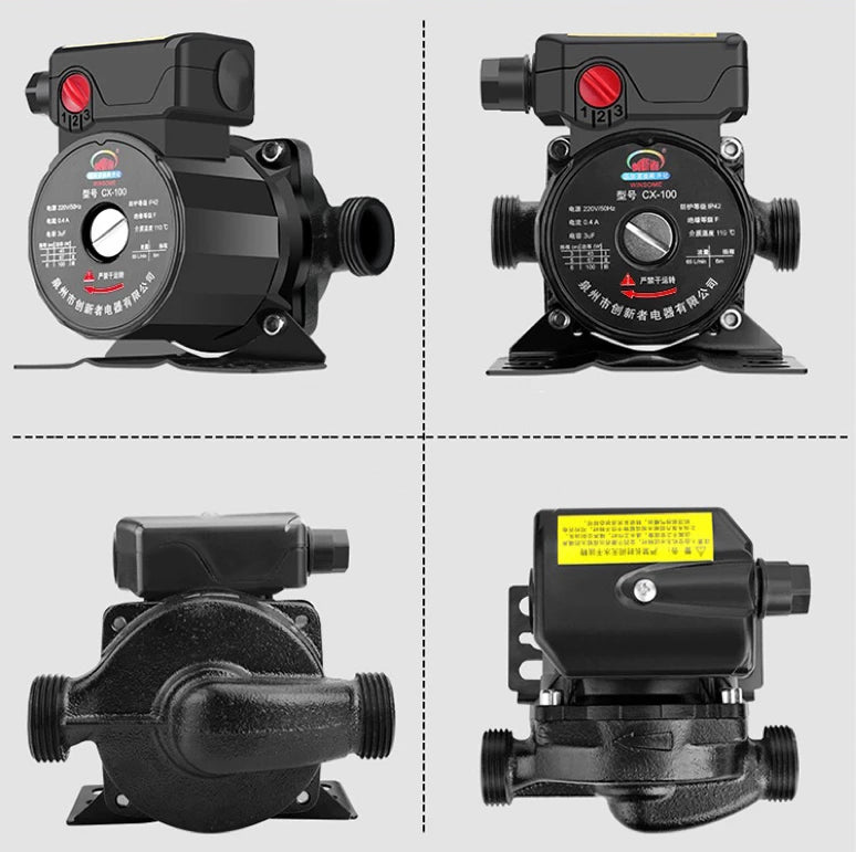 220V 100W Household Heating Hot Water Circulation Pump To Warm Ultra-quiet Booster Pump Central Heating Boiler Air Conditioner