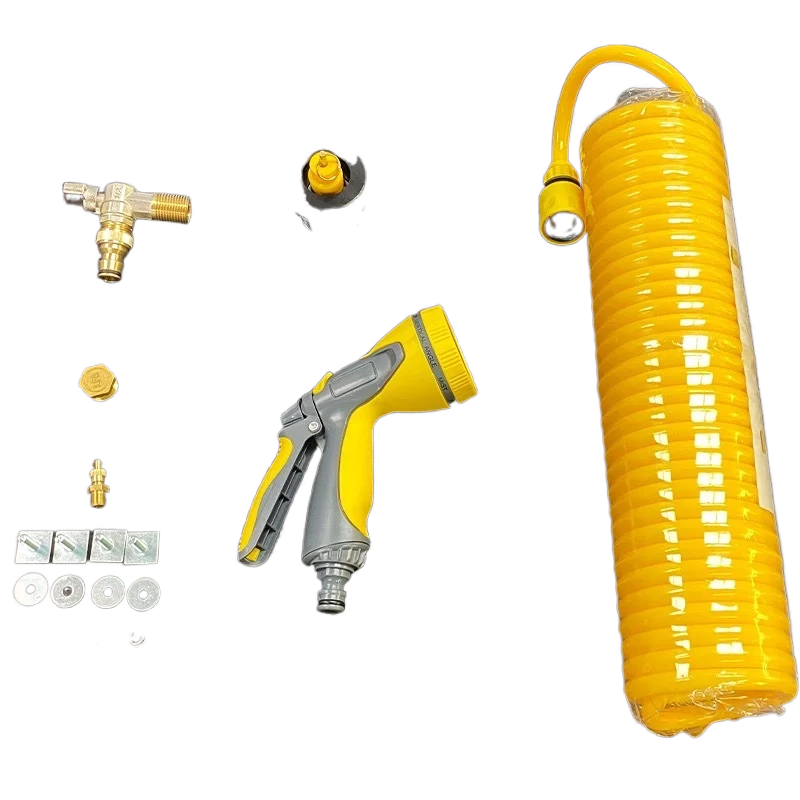 Roof water tank aluminum alloy pressurized bucket car water storage tank shower bath luggage rack modified parts