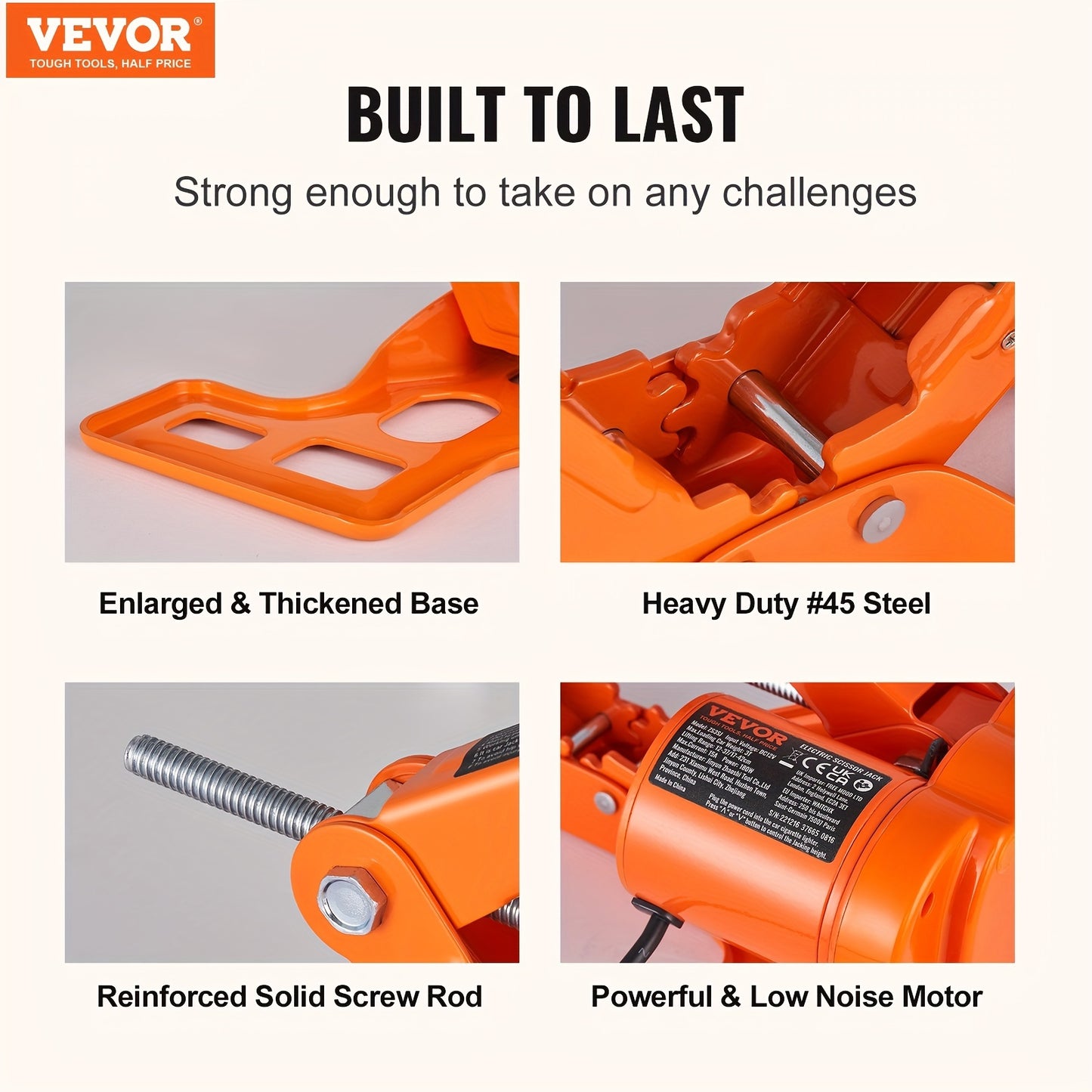 3 Ton Electric Car Jack - Rapid Lifting Scissor Design - Powerful SUV & Sedan Repair Tool - Effortless, Safe Operation