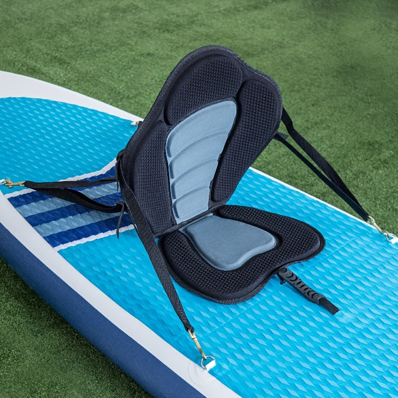 Luxury Inflatable Kayak Seat Backrest - Universal Fit, Adjustable, Comfortable, Oxford Cloth Construction, Durable, Portable, and Easy to Install - Perfect for Kayak Surfing Board Enthusiasts