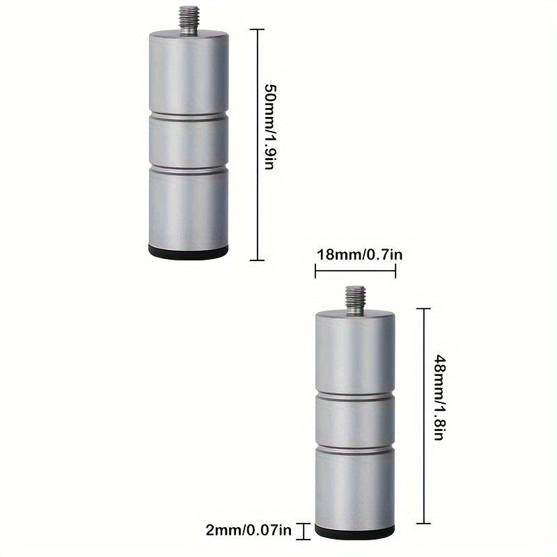 Laser Engraving Machine Upgrade Kit: Aluminum Heightening Pad, Support Base & Rotating Slide Platform