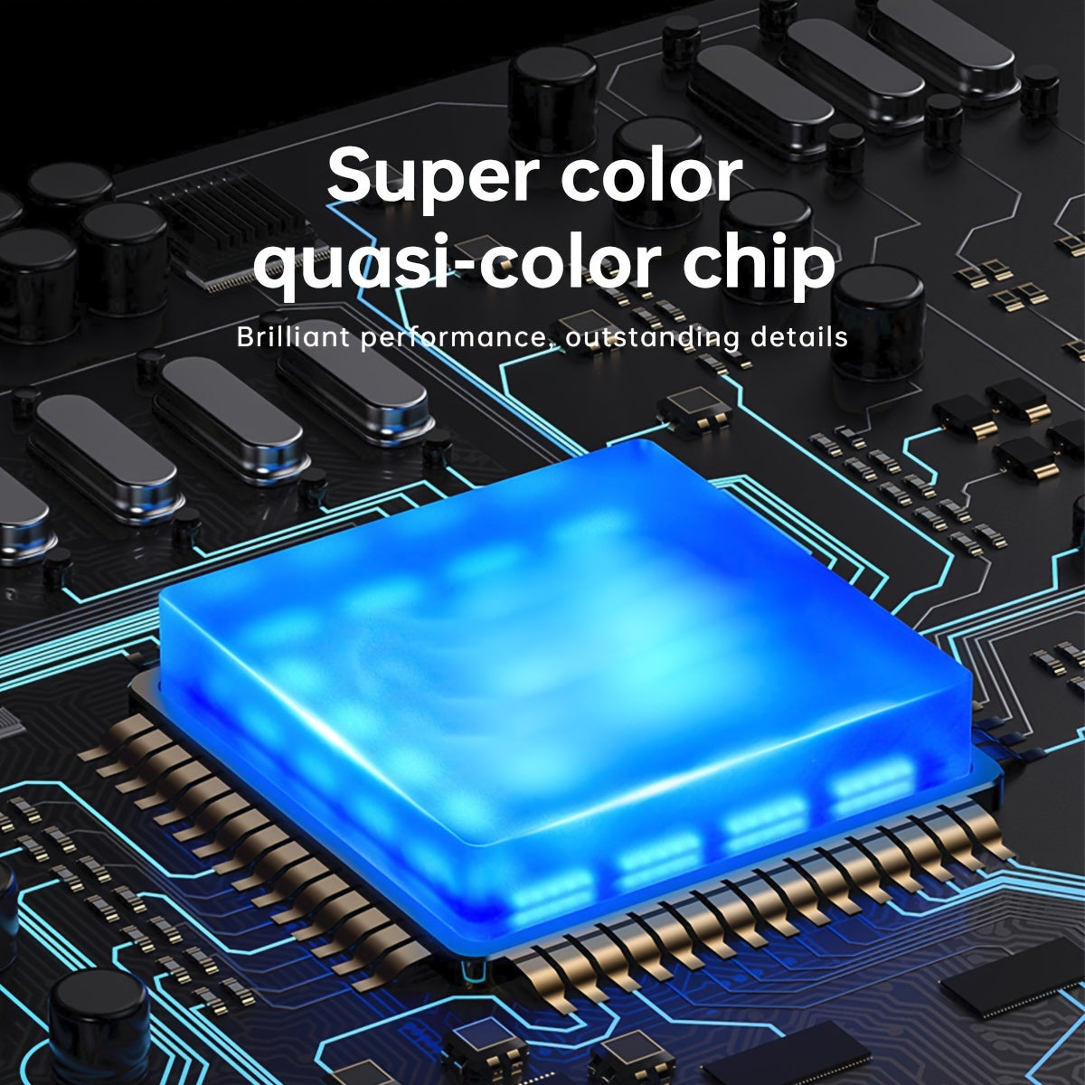 1000X Zoom HD Microscope - 1080P High-Resolution, 8 LED Illumination, Realistic Image Capture for Education and Research