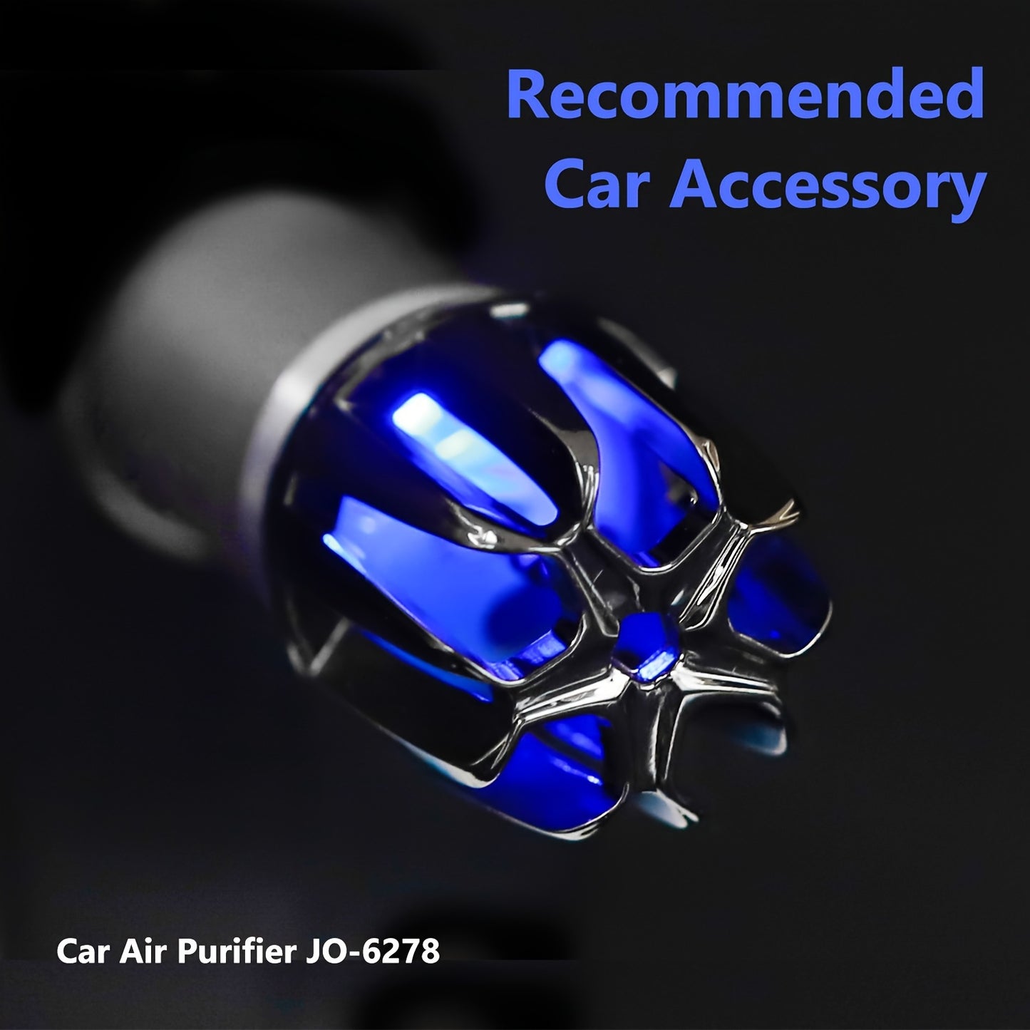 Mini Car Air Purifier Ionizer, 12V Plug In Car Air Freshener To Remove Smoke Smell, PM2.5, Pollen, Bacteria, To Reduce Bad Odors, RV Auto Decoration Gift, Car Interior Accessory