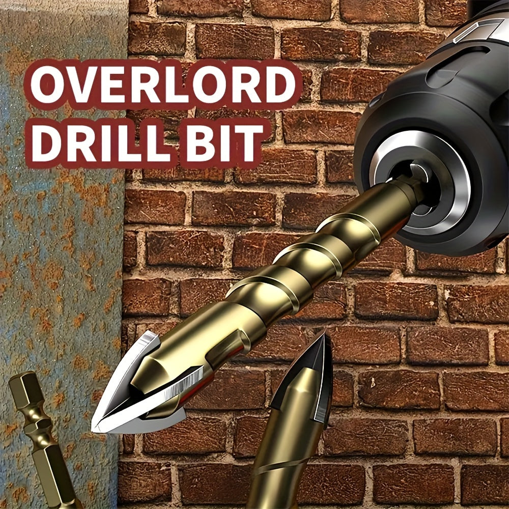 7pcs/set Multi-purpose High-hardness Tungsten Steel Alloy Four-edged Cross-hexagonal