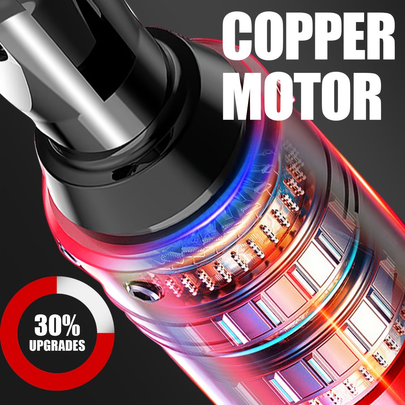 Compact 45NM Cordless Electric Wrench Kit - Rechargeable Lithium Battery, US Plug, Perfect for Car Repairs & Tight Spaces