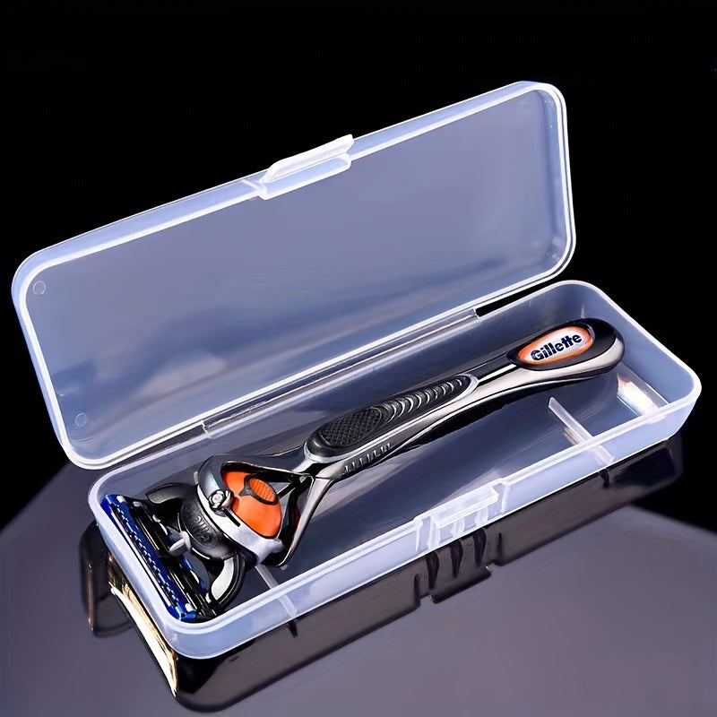 Precision Master Manual Shaver Set - 5-Blade System, Durable & Compact, Travel Case Included - Choose from 4/8/10 Blades for Ultimate Convenience