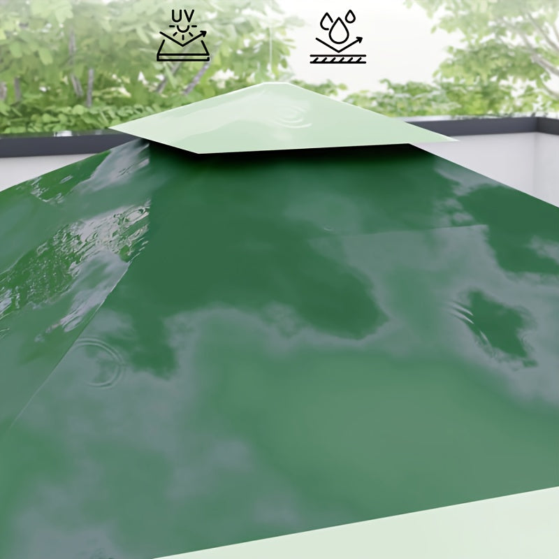 12 x 12 Deluxe Outdoor Gazebo - Sturdy Heavy Duty Construction, Weather-Resistant Double Roof, Insect-Repellent Netting, Elegant Curtains, and Spacious Patio Canopy - Perfect for Deck, Backyard, Garden, and Lawn Settings