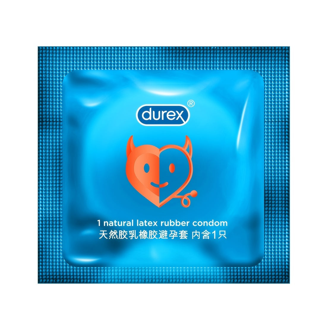 3pcs Durex Condom Bold Love Natural Rubber Condom Quality Assurance Genuine Safety Male Condom Contraceptive Nominal Width 52mm Vanilla Flavor