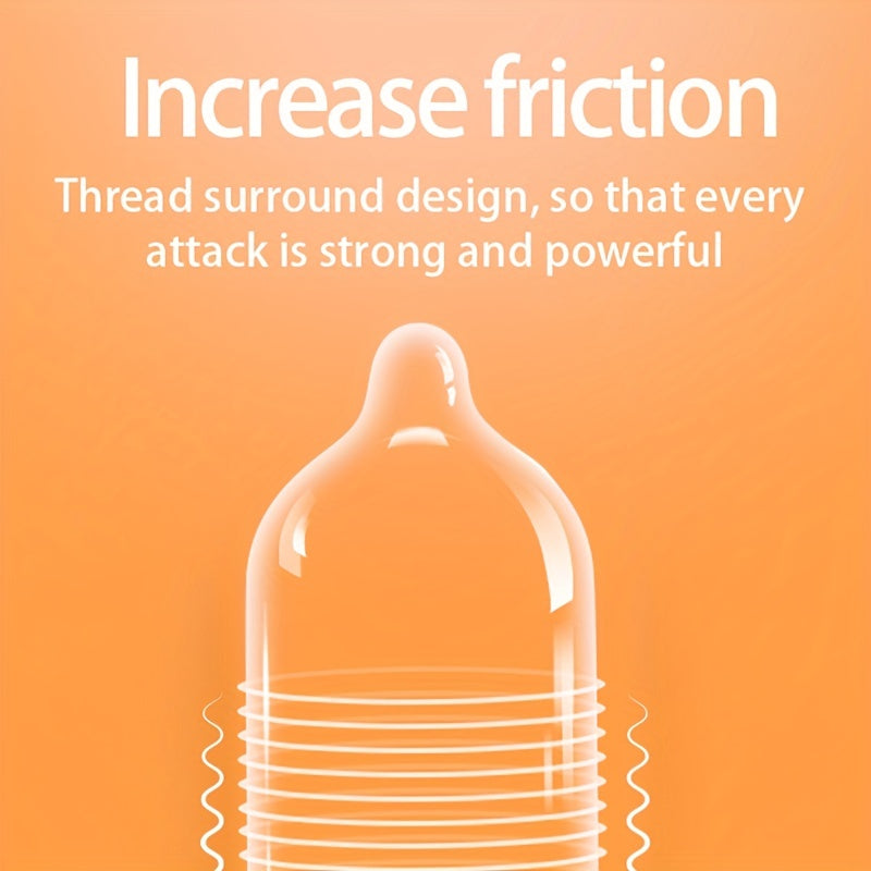 12pcs Durex Threaded Sex Condom Private Parts Stimulation Help Orgasm High-quality Safe Private Male Condom