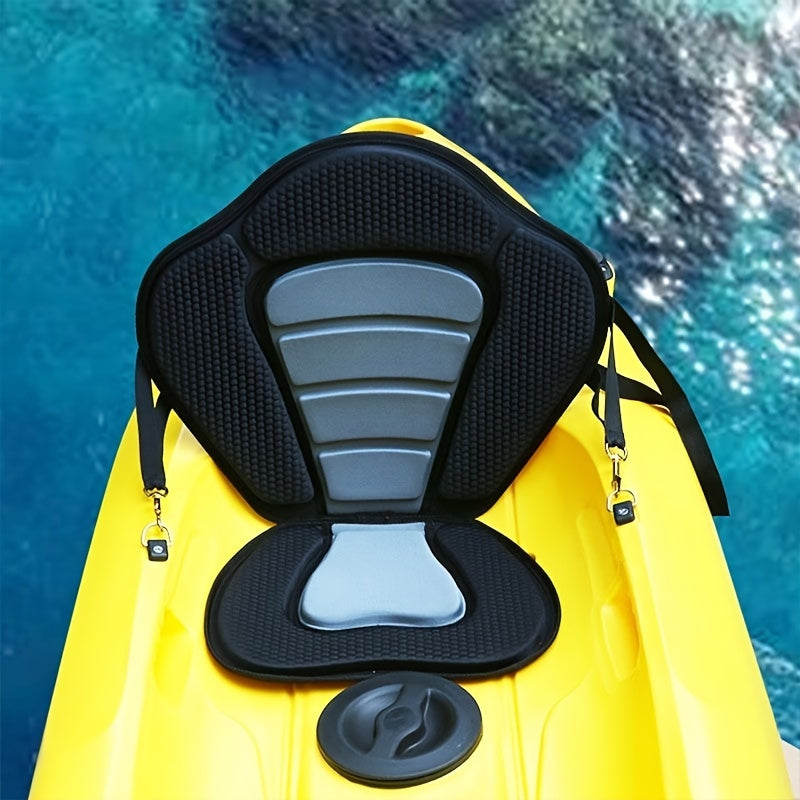 Luxury Inflatable Kayak Seat Backrest - Universal Fit, Adjustable, Comfortable, Oxford Cloth Construction, Durable, Portable, and Easy to Install - Perfect for Kayak Surfing Board Enthusiasts